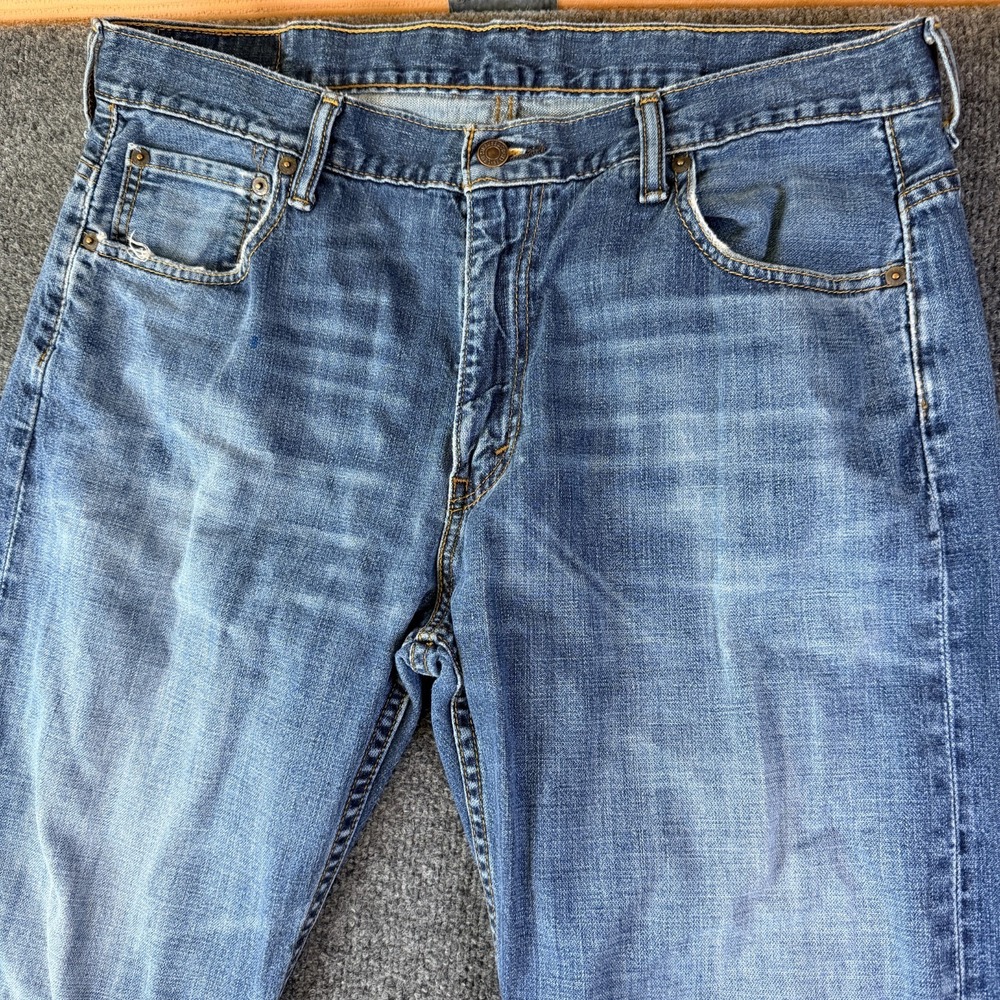 Levi's 569 Loose Fit Jeans Mens 36x29 Blue Denim Cotton Straight Leg‎ Mid Rise